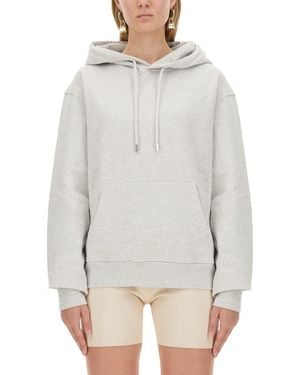 Jacquemus Jumper With Subtle Logo Detail - White