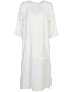 Sarahwear Linen Shirt Dress - White