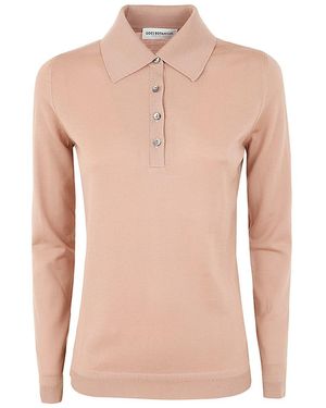 GOES BOTANICAL Long Sleeves Polo Clothing - Pink