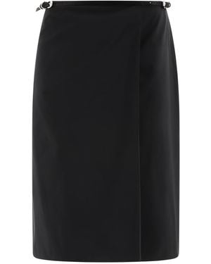 Givenchy Mini Wrap Skirt - Black