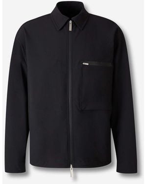 Laminar Long Coat - Black