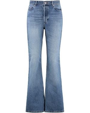 A.P.C. Romy High-rise Flared Jeans - Blue