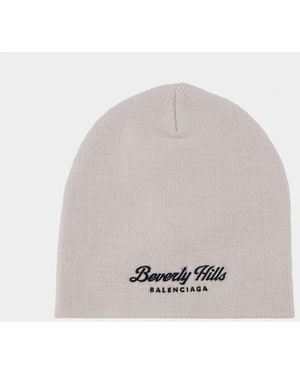 Balenciaga Beverly Hills Beanie Hat - Grey