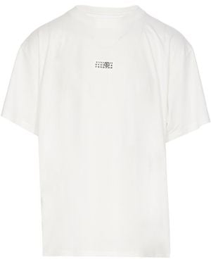 MM6 by Maison Martin Margiela T-Shirts And Polos - White