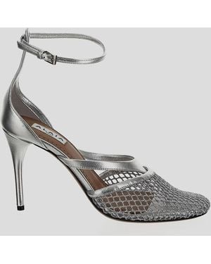 Alaïa With Heel - Metallic