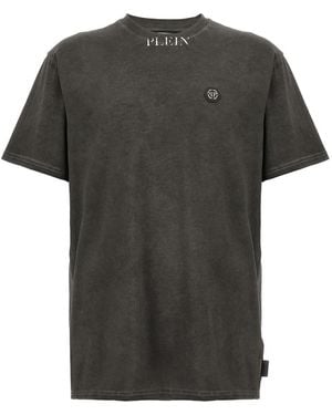 Philipp Plein 'Old Dye' T-Shirt - Grey