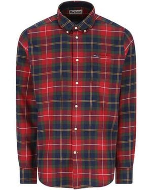 Barbour Shirts - Red