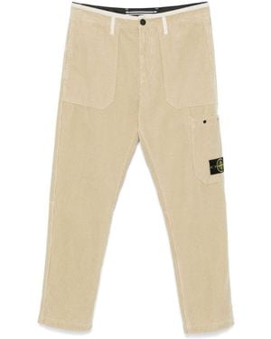 Stone Island Corduroy Trousers - Natural