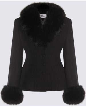 Self-Portrait Casual Jacket - Black