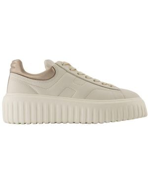 Hogan H Stripes Trainers - Grey