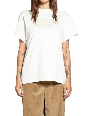 Moncler T-Shirts & Tank Tops - White
