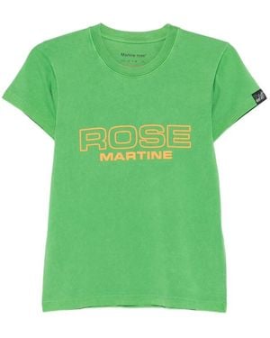 Martine Rose T-Shirts - Green