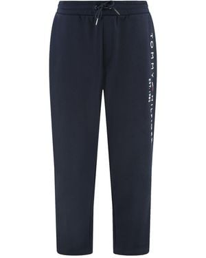 Tommy Hilfiger Cotton Track-Pants - Blue