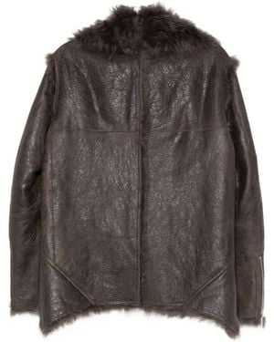 Rick Owens Exploder Jkt - Brown