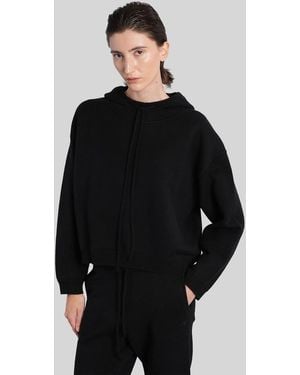 Loulou de Saison Sarla Lds Sweatshirt - Black