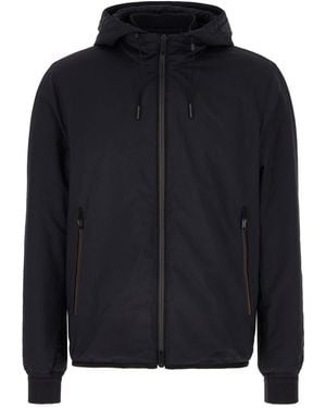 ZEGNA Wool Down Jacket - Black