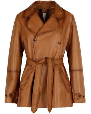 Bully Leather Jacket - Brown