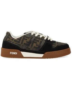 Fendi Trainer Low Top "Match" - Black
