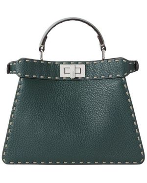 Fendi "Peekaboo Iseeu" Crossbody Bag - Green