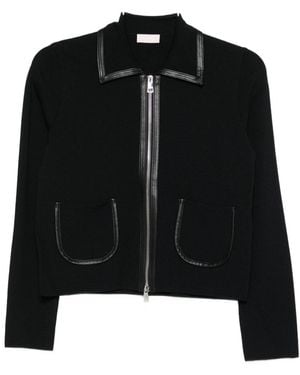 ジャケット LIU JO Woman Jacket Black CA5046MS74P 22222 Knit jacket colour black | Liu Jo