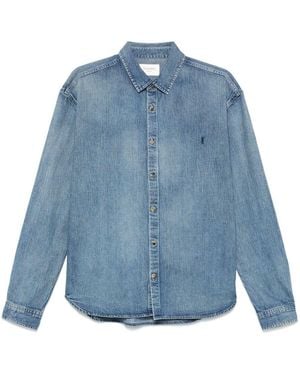 Saint Laurent Shirts - Blue