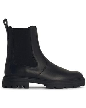 Hogan 'H673' Leather Boots - Black