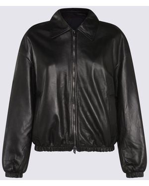 Salvatore Santoro Leather Jacket - Black