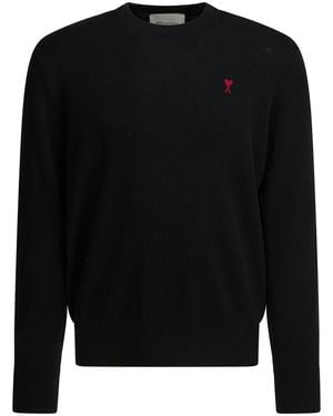 Ami Paris Knitwear - Black