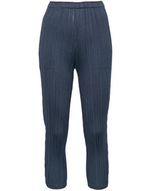 Pleats Please Issey Miyake Pants - Blue