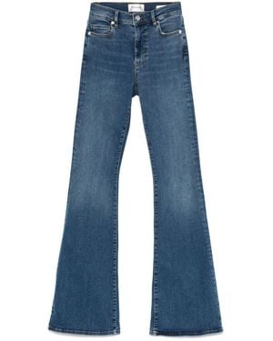 FRAME Le High Flare Jeans - Blue