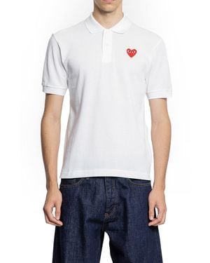 COMME DES GARÇONS PLAY T-shirts & Tank Tops - White