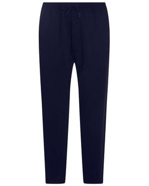 Brunello Cucinelli Cotton Blend Joggers - Blue