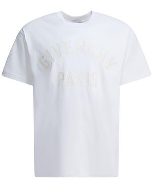 Givenchy Paris" T-Shirt - White