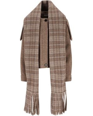 Burberry Jackets - Natural