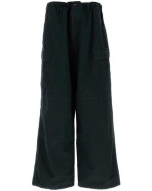 Balenciaga Cotton Cargo Pant - Black