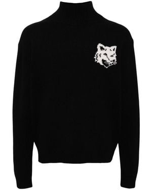 Maison Kitsuné Jumpers - Black