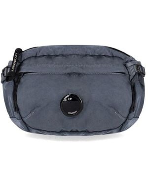 C.P. Company Nylon-B Stormy Weather Belt Bag - Blue