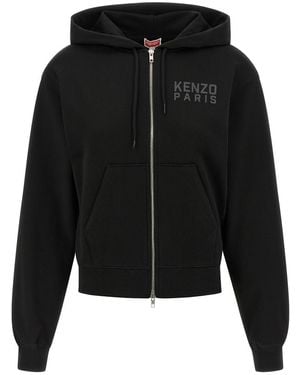KENZO ' Happy Tiger' Hoodie - Black