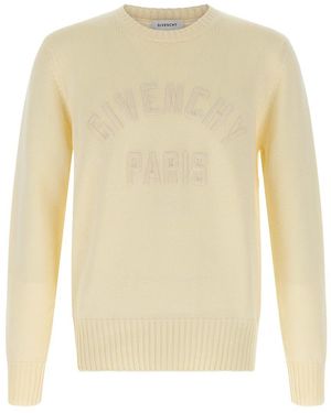 Givenchy Logo Sweater - Natural