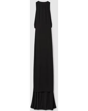 Gucci Jersey Crêpe Fabric Evening Dress - Black