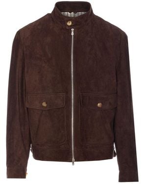 Brunello Cucinelli Leather jackets for Men | Online Sale up