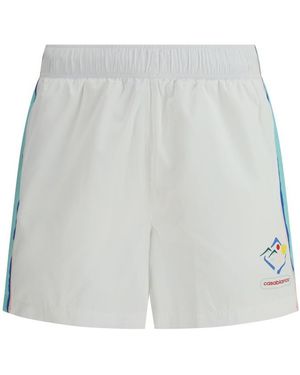 CASABLANCA Bermuda Shorts - White