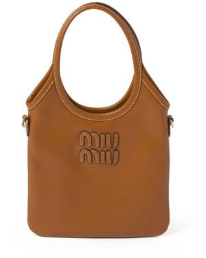 Miu Miu Borse Softy - Brown