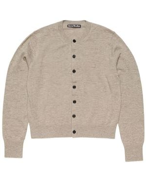 Acne Studios Wool Cardigan - Natural