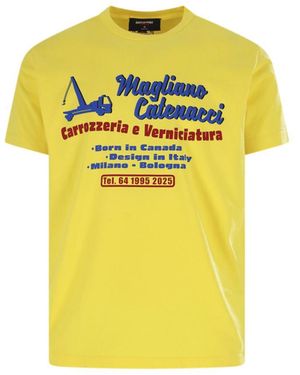 DSquared² T-shirts And Polos - Yellow