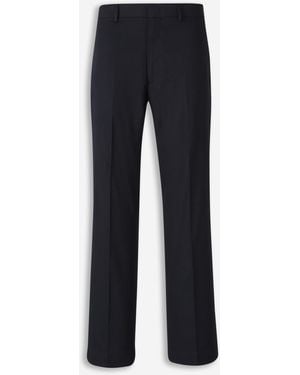 Berwich Cotton Chino Trousers - Blue