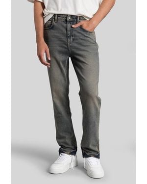 Represent R1 Slim Denim Jeans - Grey