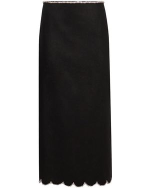 Zimmermann Linen Skirt - Black