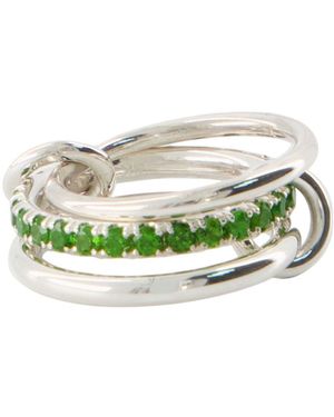 Spinelli Kilcollin Petunia Chrome Diopside Ring - Green