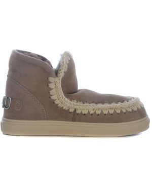 Mou Boots "Sneakers Metal Logo" - Brown